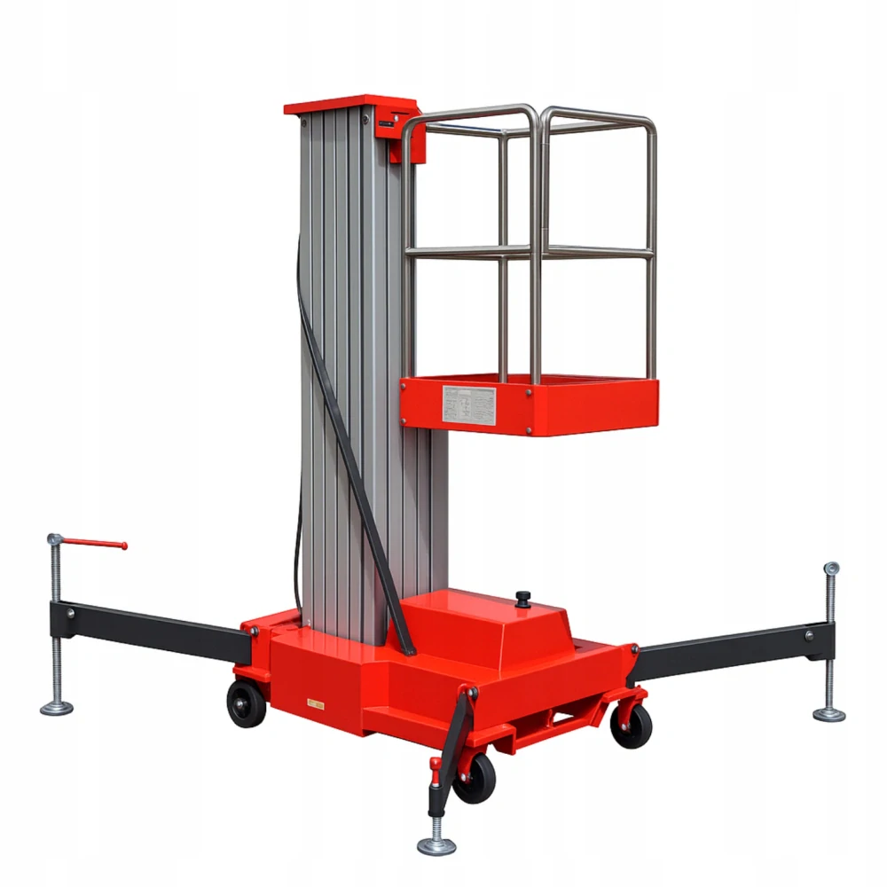 Plošinový výtah - jeden sloup 10 m - Model GTWY10-1 | Magboss