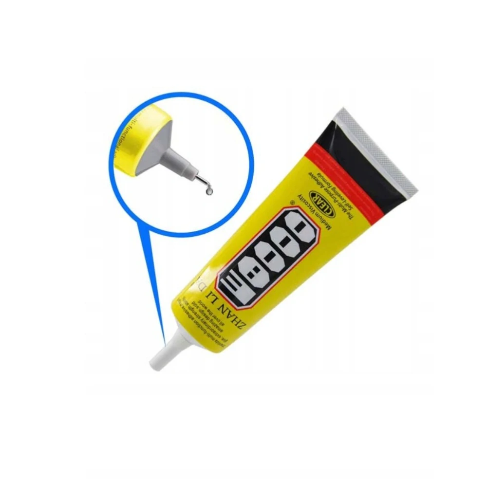 Montážní lepidlo E8000 15 - ml barevné, ekologické, nekorozivní, jednosložkové, víceúčelové víceúčelové lepidlo