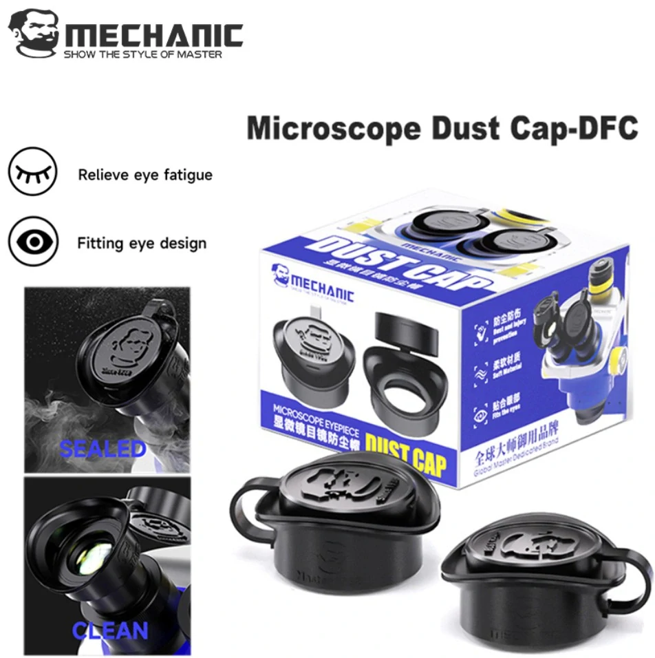 MECHANIC DFC Ochranná silikonová krytka na okulár mikroskopu 2 ks