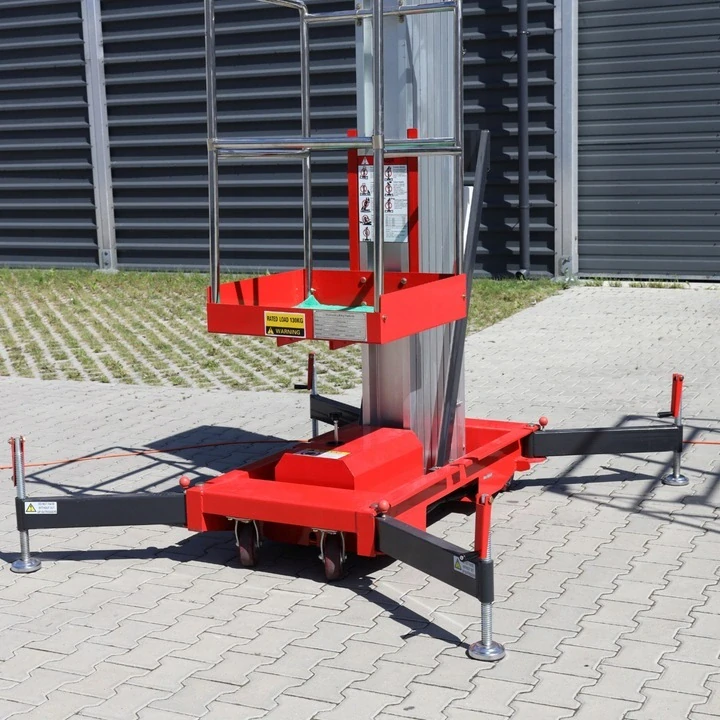 Plošinový výtah - jeden sloup 10 m - Model GTWY10-1 | Magboss