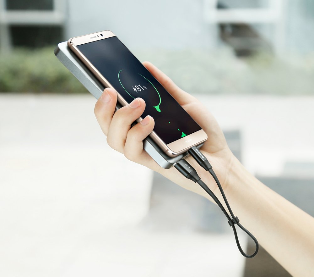 USB kabel Baseus Nimble Typ-C 23cm černý