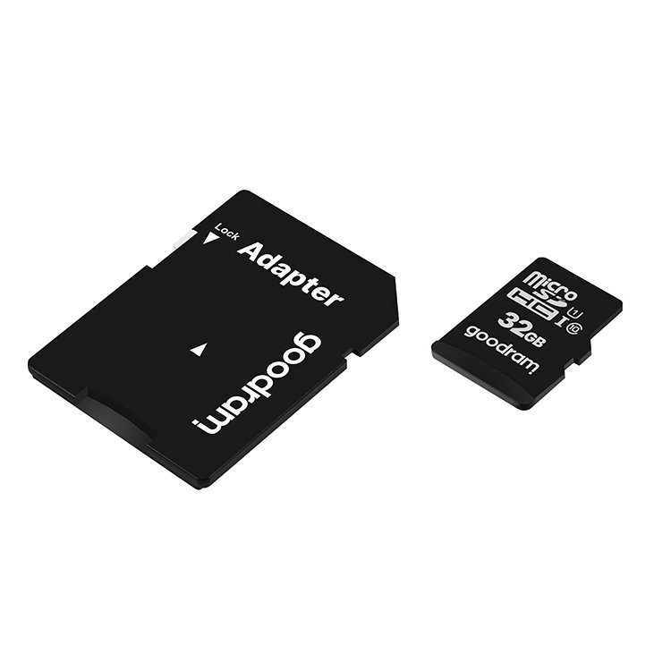 Paměťová karta micro USB 32GB + adaptér Goodram