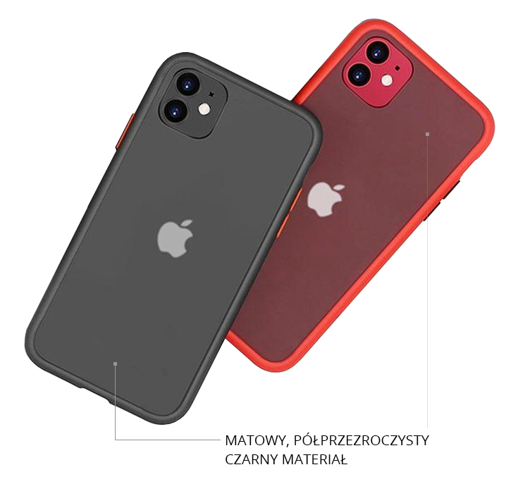 Obal iPhone 11 Pro Max 6.5" černý Hybrid