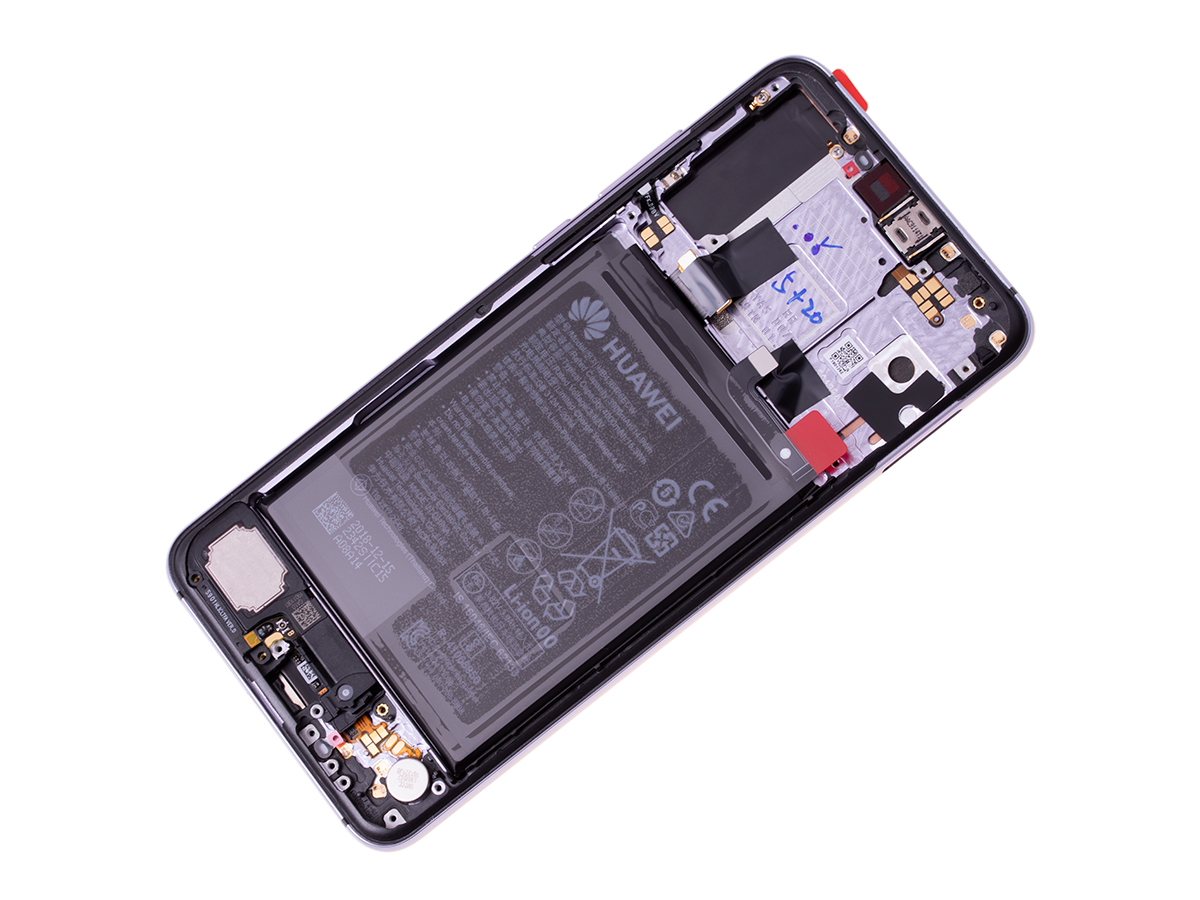 Originál LCD + Dotyková vrstva s baterii Huawei P20 Pro twilight