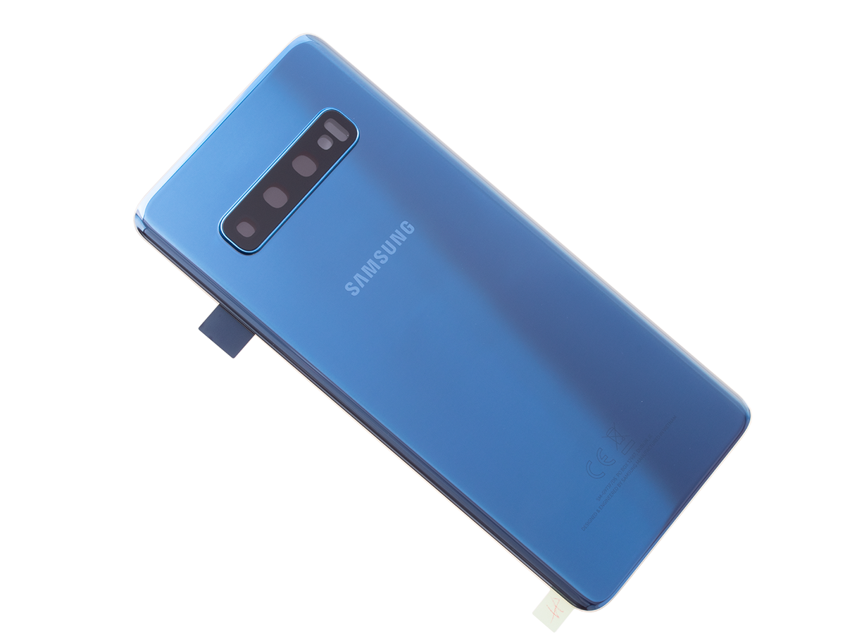 Originál kryt baterie Samsung Galaxy S10 SM-G973 modrý