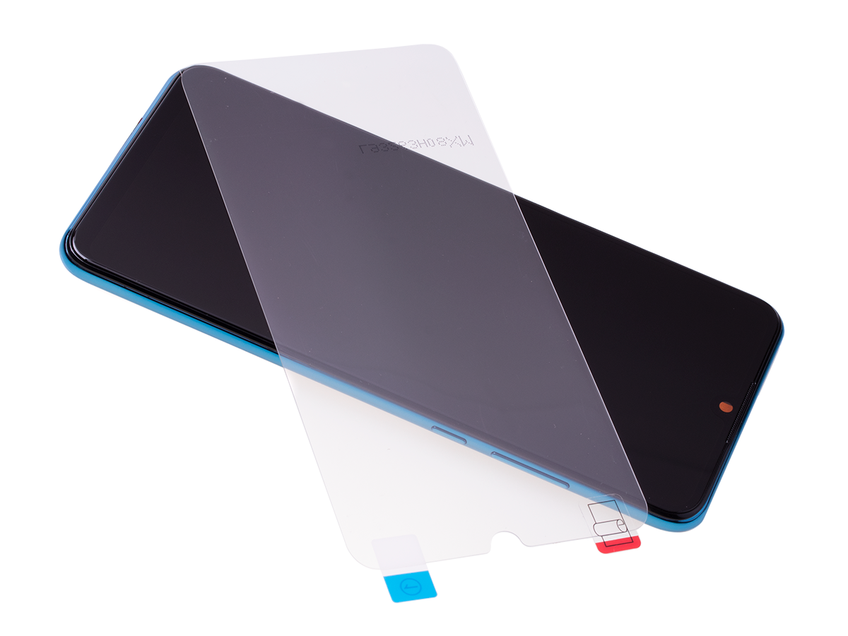 Originál LCD + Dotyková vrstva s baterii Huawei P30 Lite MAR-LX1A 2019 modrá pro verzi 48 Mpix