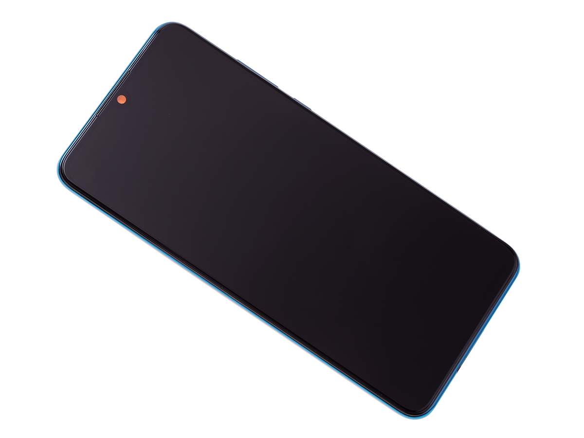 Originál LCD + Dotyková vrstva s baterii Huawei P30 Lite MAR-LX1A 2019 modrá pro verzi 48 Mpix