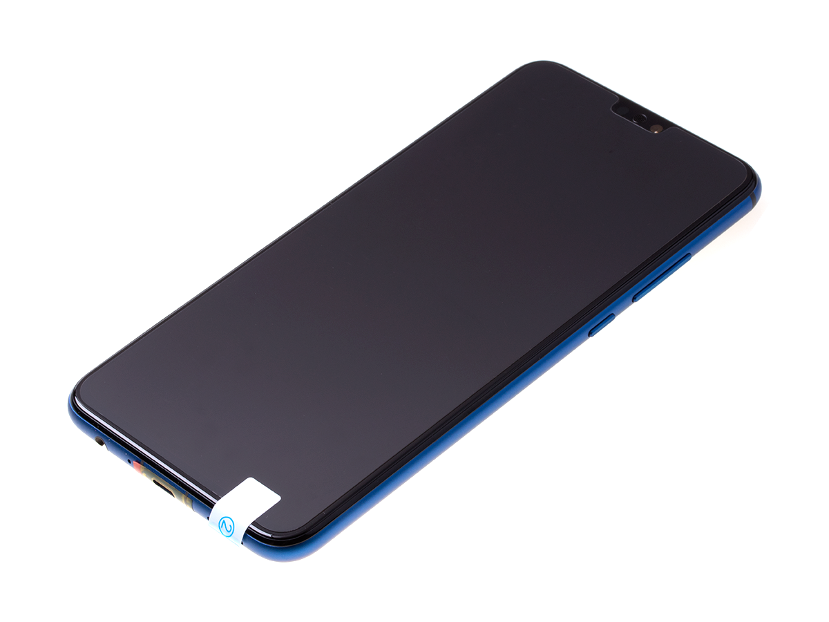 Originál LCD + Dotyková vrstva s baterii Huawei Honor 8X modrá