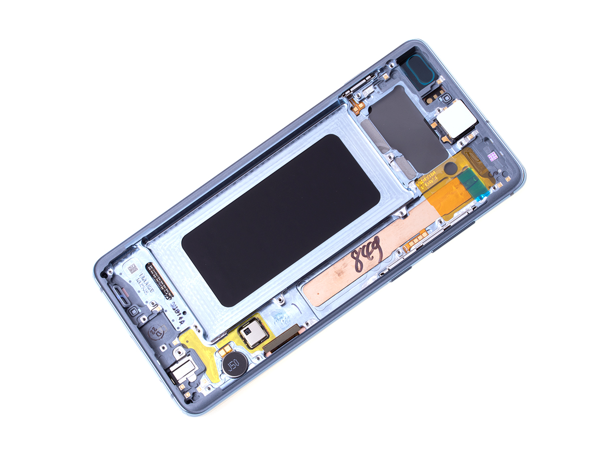 Originál LCD + Dotyková vrstva Samsung Galaxy S10 Plus SM-G975 prism modrá