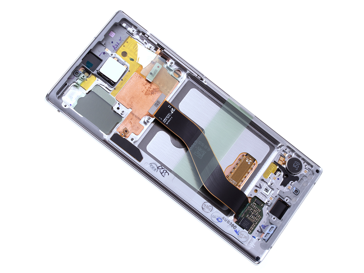 Originál LCD + Dotyková vrstva Samsung Galaxy Note 10 SM-N970 bílá
