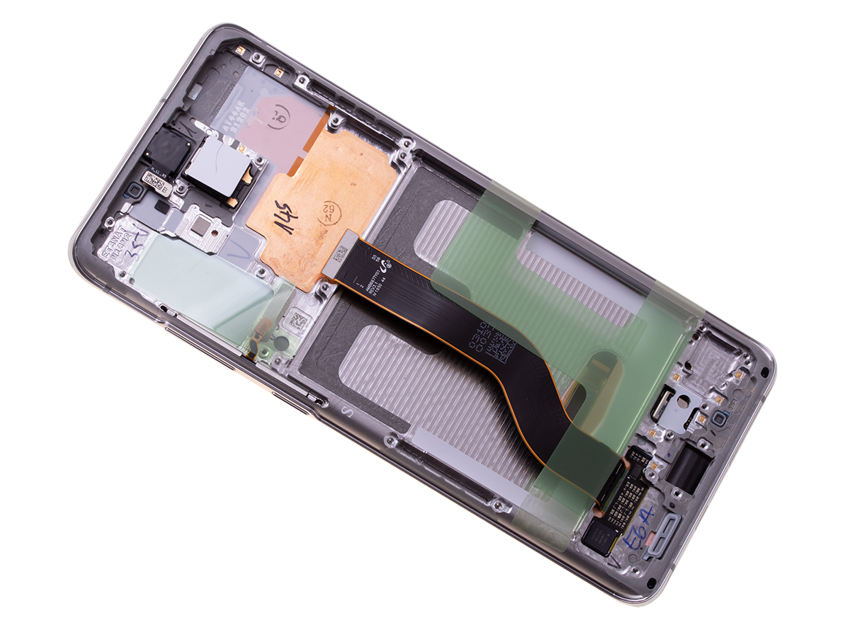 Originál LCD + Dotyková vrstva Samsung Galaxy S20 Plus SM-G985 - Galaxy S20 Plus 5G SM-G986 bílá