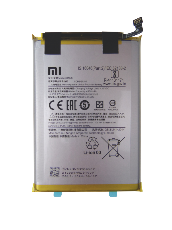 Originál baterie BN56 Xiaomi Redmi 9A - Redmi 9C - Redmi 9AT