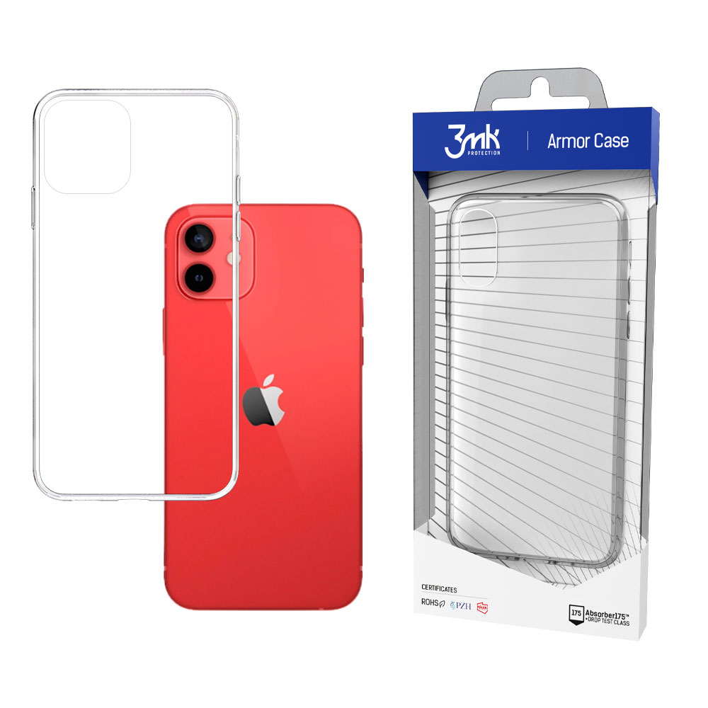 3MK Obal Apple iPhone 12 - iPhone 12 Pro Armor Case transparentní
