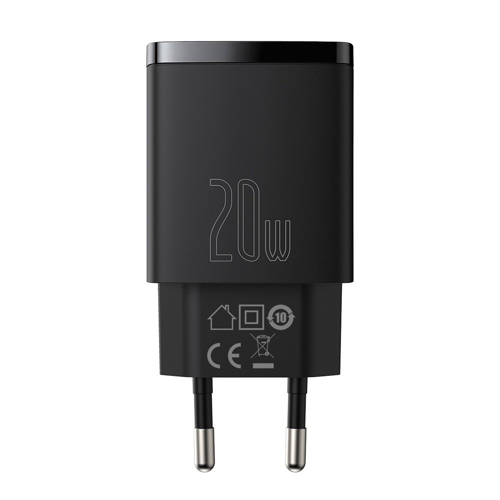 Kompaktní rychlonabíječka Baseus USB/USB Typ-C 20 W - 3 A - rychlé nabíjení 3.0 CCXJ-B01