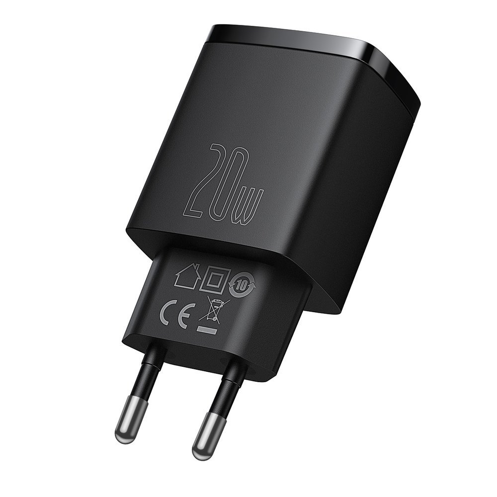 Kompaktní rychlonabíječka Baseus USB/USB Typ-C 20 W - 3 A - rychlé nabíjení 3.0 CCXJ-B01