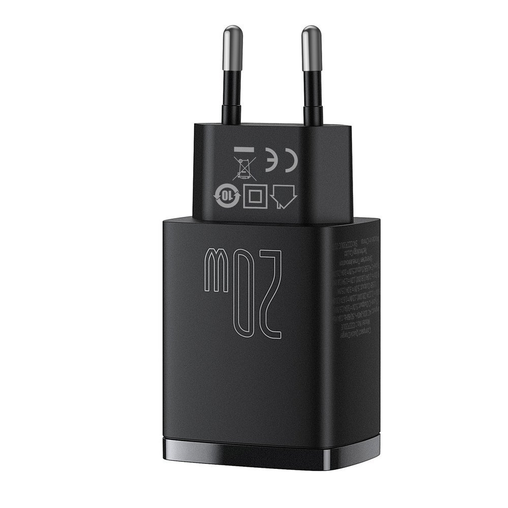 Kompaktní rychlonabíječka Baseus USB/USB Typ-C 20 W - 3 A - rychlé nabíjení 3.0 CCXJ-B01