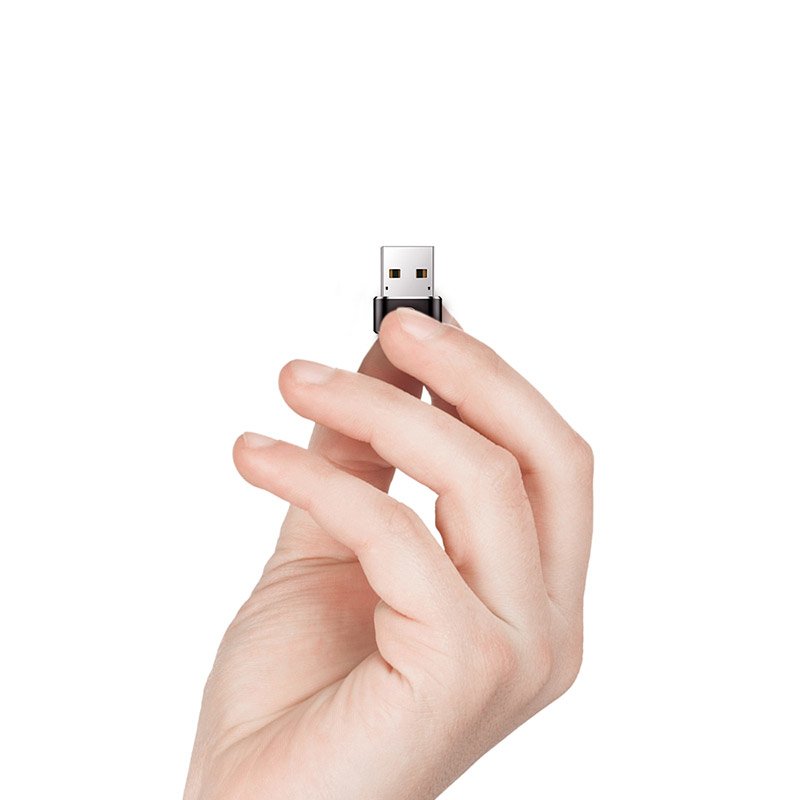 Baseus adaptér z konektoru USB Typ-C na USB černý CAAOTG-01