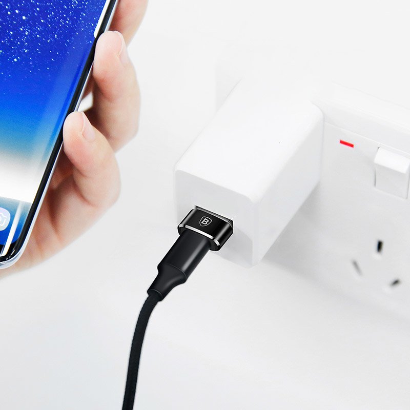 Baseus adaptér z konektoru USB Typ-C na USB černý CAAOTG-01