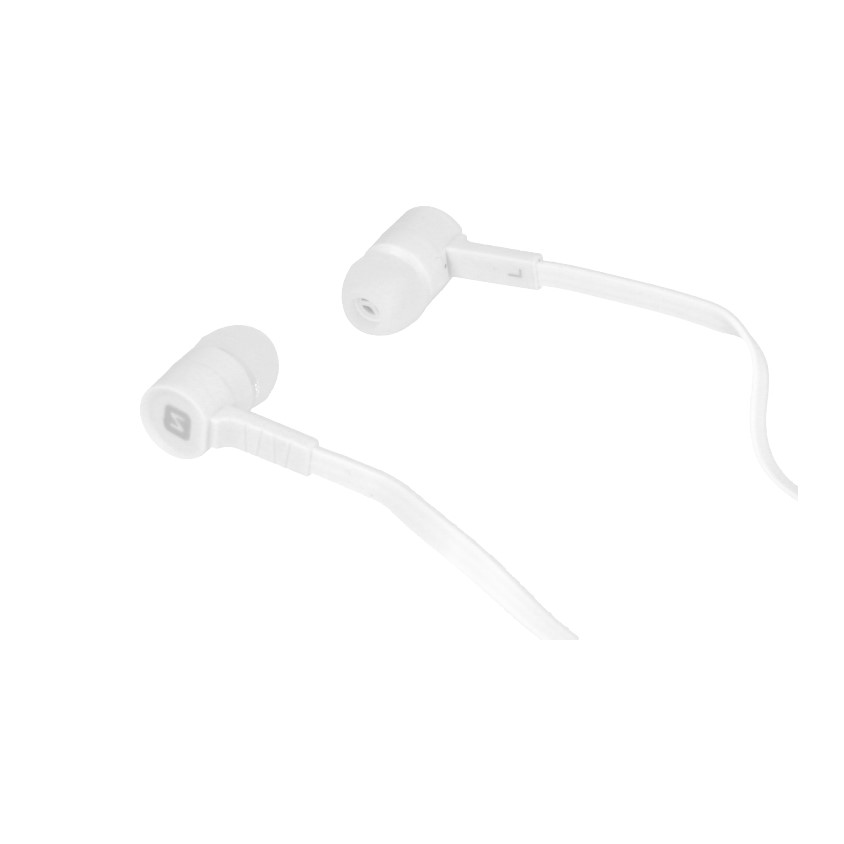 Swissten sluchátka earbuds rainbow YS-D2 bílá