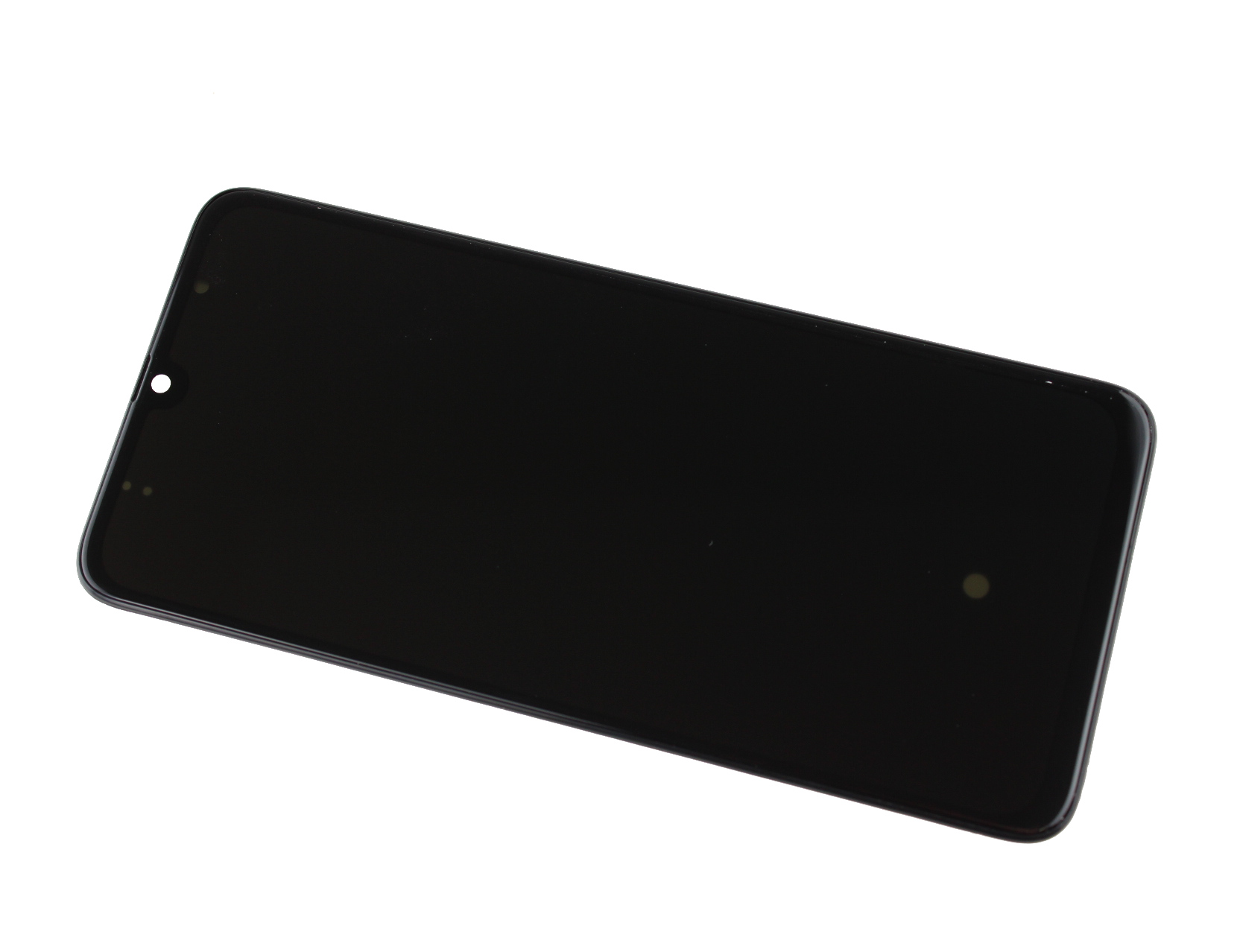 LCD + Dotyková vrstva Samsung Galaxy A70 SM-A705 s rámečkem černá se čtečkou otisku prstů funkční Big glass