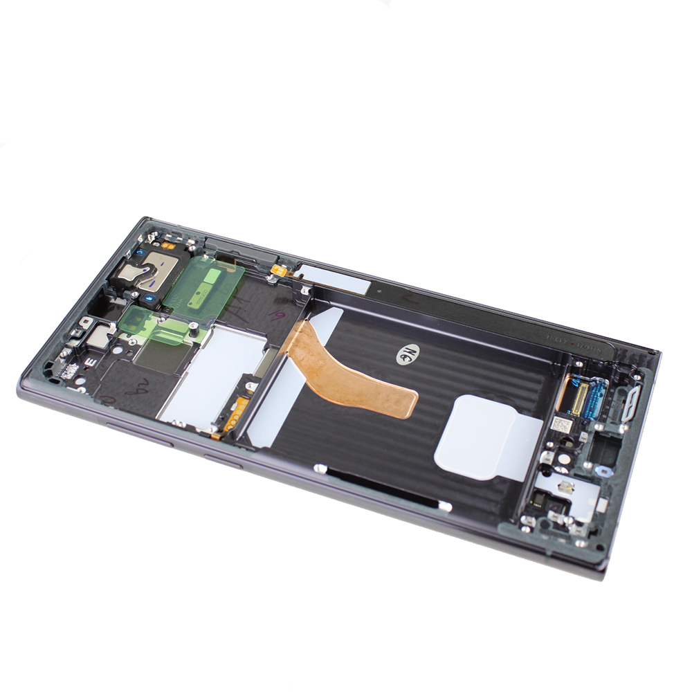 Originál LCD + Dotyková vrstva Samsung Galaxy S22 Ultra SM-S908 černá