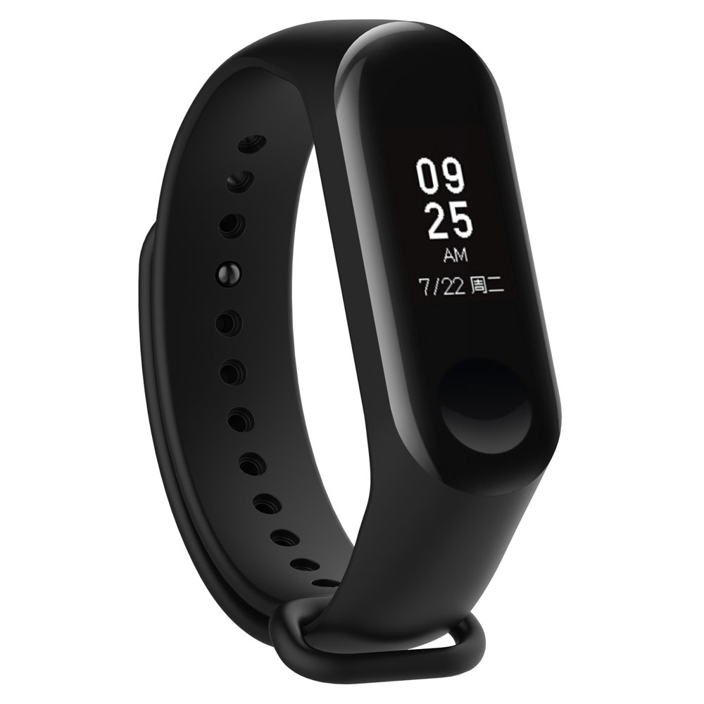 Náhradní náramek - řemínek pro Xiaomi Mi Band 4 - Mi Band 3 černý