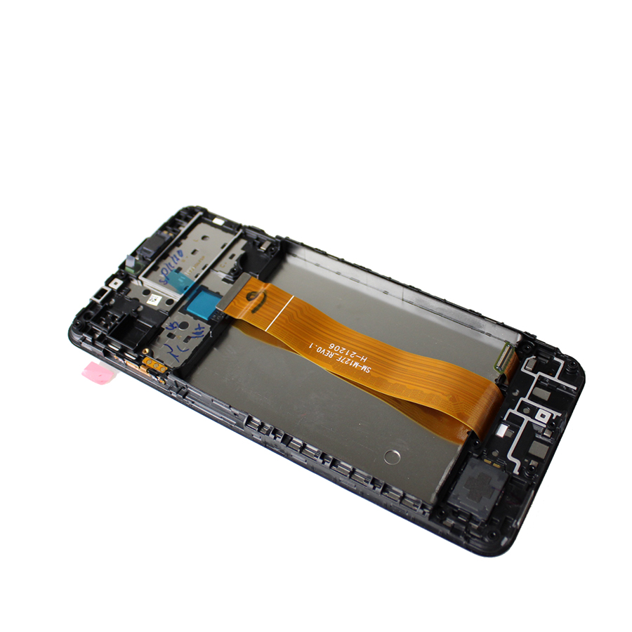 Originál LCD + Dotyková vrstva Samsung Galaxy M12 SM-M127 černé demontovaný díl