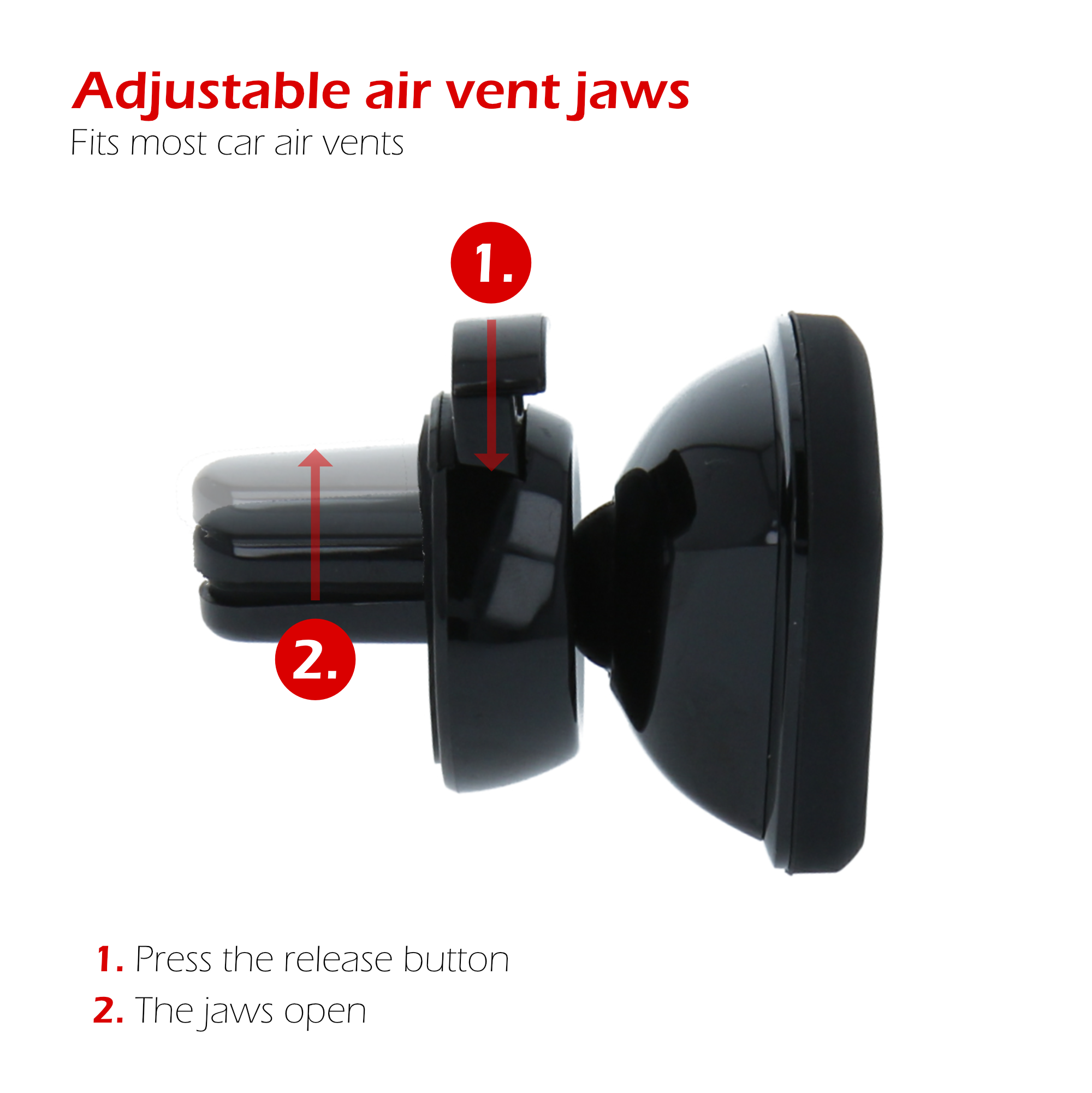 Swissten magnetický držák do auta do ventilační mřížky S-Grip Air Vent M3
