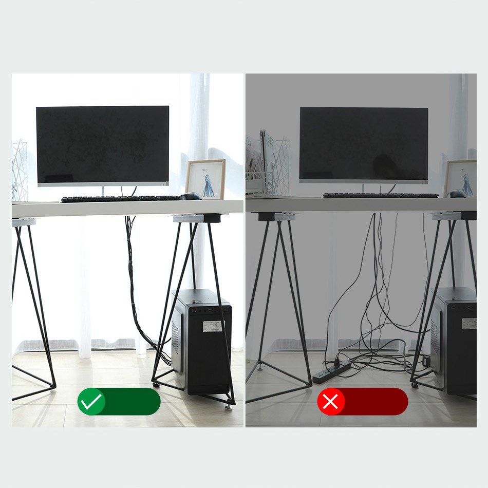 Baseus Velcro páska lepicí organizér na kabely 3 metry černý