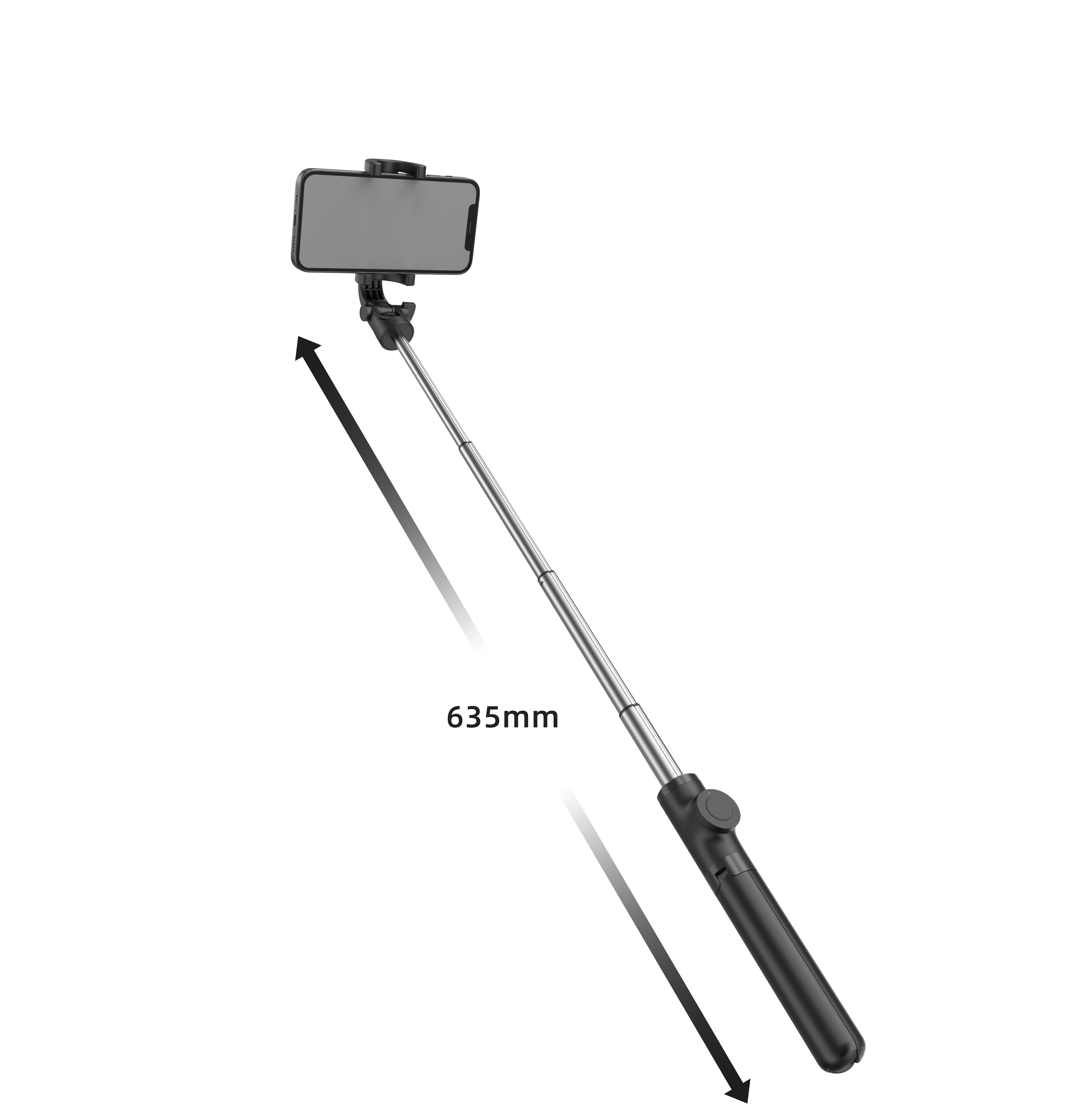 Swissten bluetoth selfie tyč - aluminium tripod pro