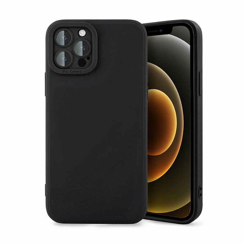 Obal iPhone 14 Pro Max Magic eye s ochranou skleněné čočky černé