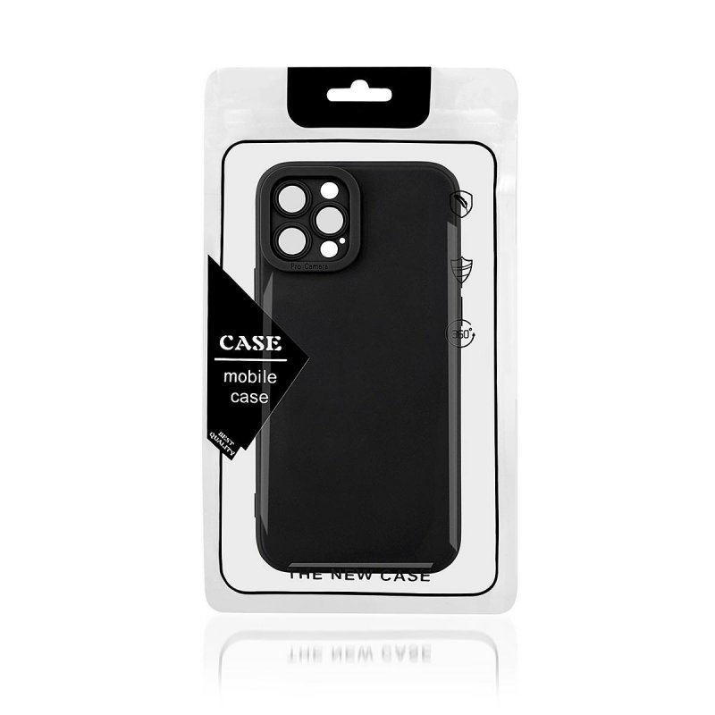 Obal iPhone 14 Pro Max Magic eye s ochranou skleněné čočky černé