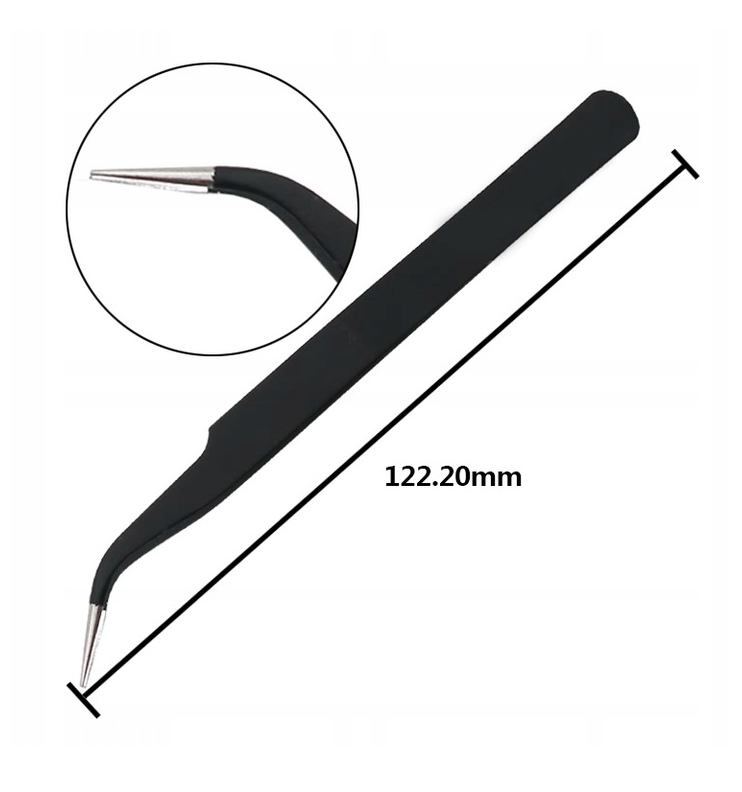 ESD pinzety - sada 6k precizních pinzet