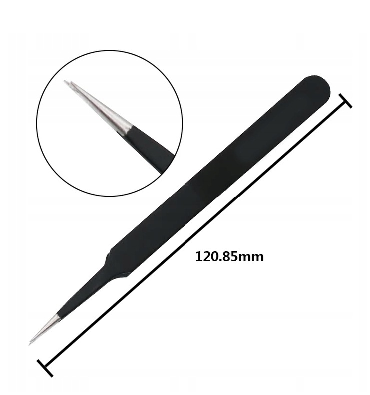 ESD pinzety - sada 6k precizních pinzet