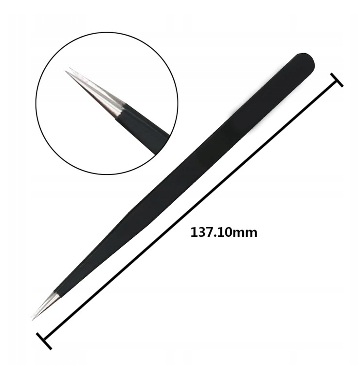 ESD pinzety - sada 6k precizních pinzet