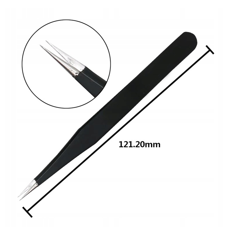 ESD pinzety - sada 6k precizních pinzet