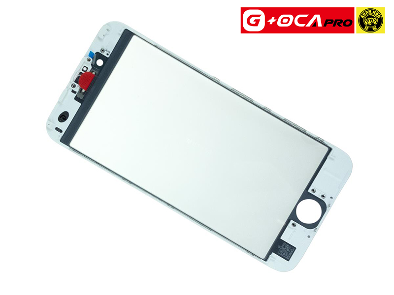 Sklíčko + rámeček + Xuanhou OCA s oleofobním povrchem iPhone 6s bílé