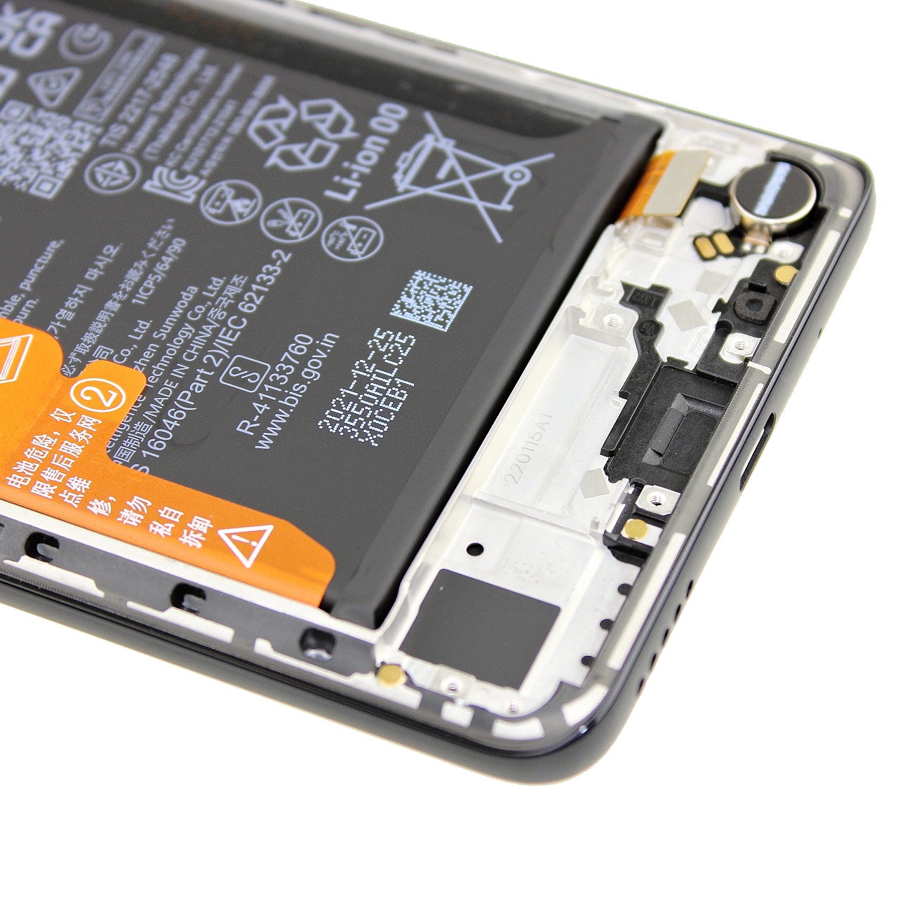 Originál LCD + Dotyková vrstva Huawei Nova 9 SE černá