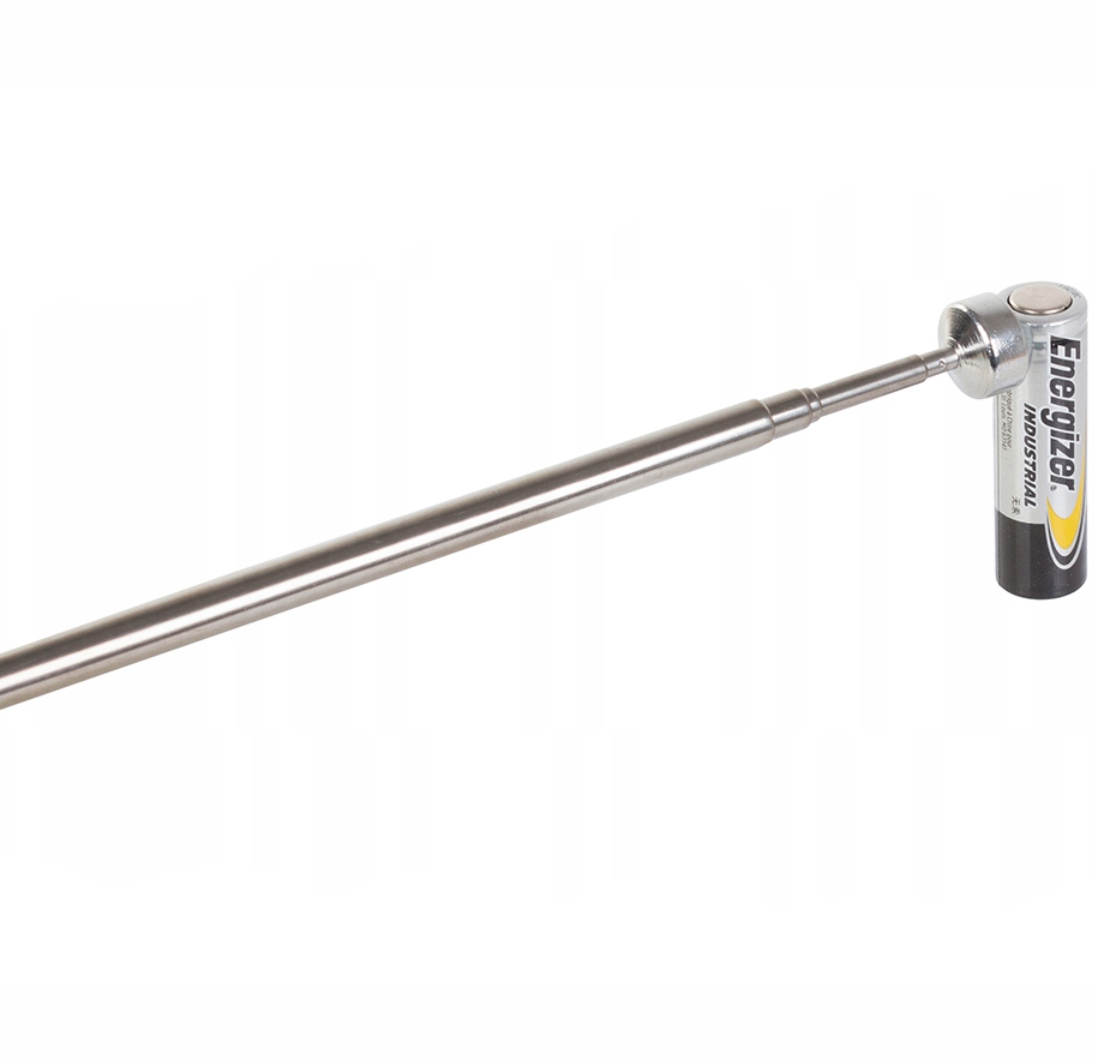 Magnetický teleskopický vytahovák – regulovaný držák XXL s klipsem