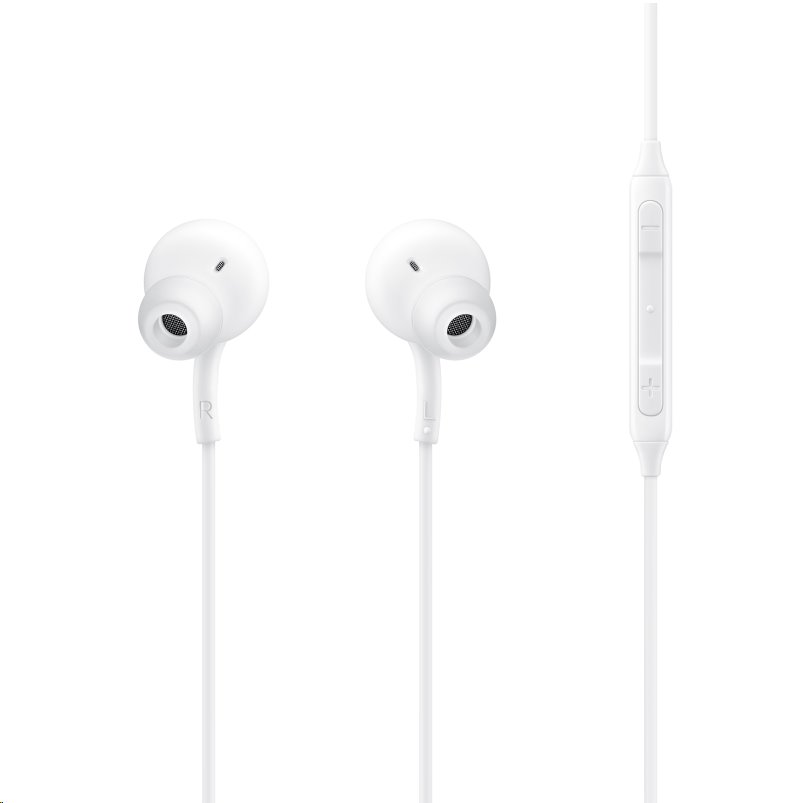 Originál stereo sluchátka Samsung AKG EO-IC100BWE Typ-C Bulk bílá