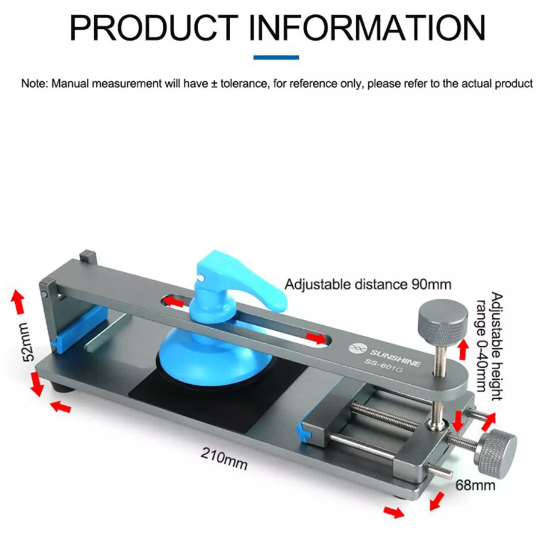 LCD separátor - Sunshine SS-601G