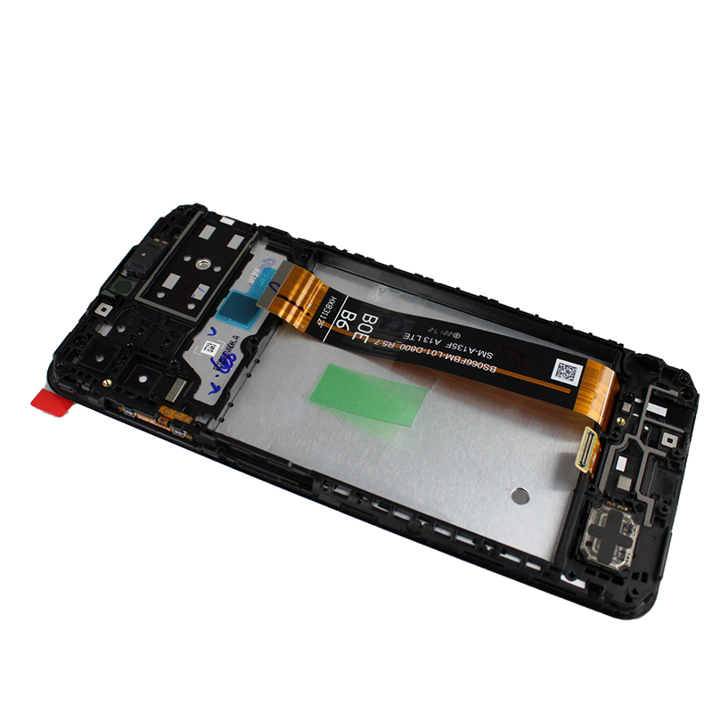 Originál LCD + Dotyková vrstva Samsung Galaxy M13 SM-M135F černá repasovaný díl - vyměněné sklíčko