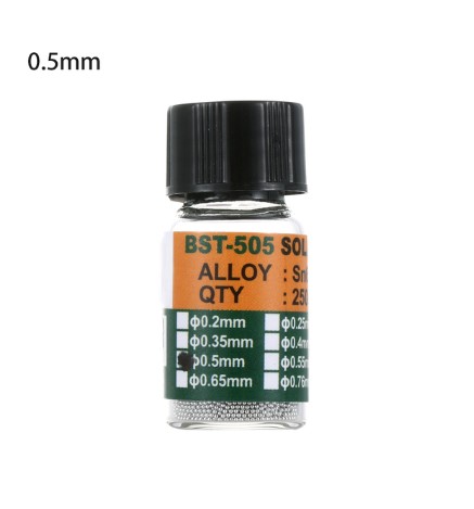 RELIFE RL-403B 0,5mm Cínové kuličky pro pájení BGA