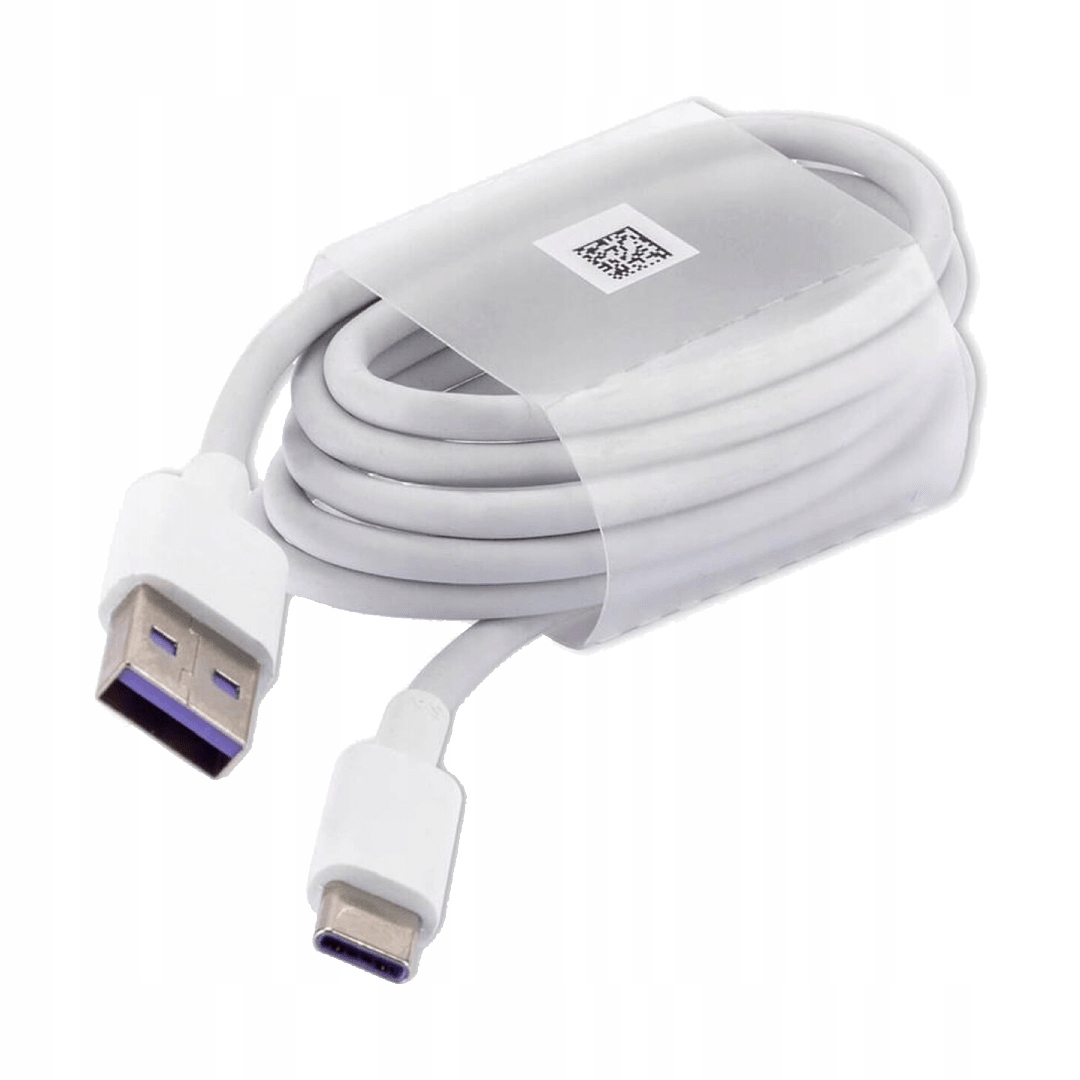 Originální kabel USB-C Huawei AP71 5A 1m bílý