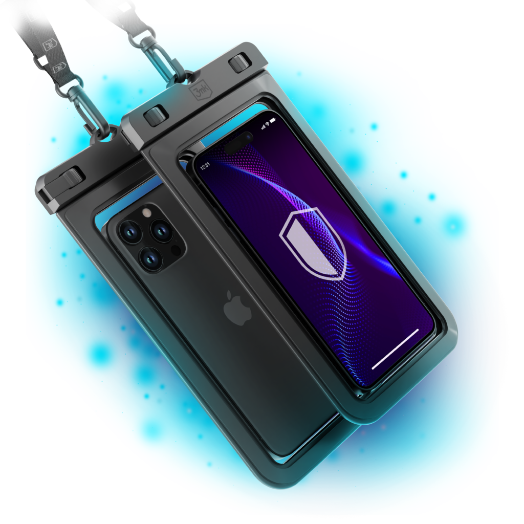 Obal 3mk Hydro Case - černé vodotěsné pouzdro