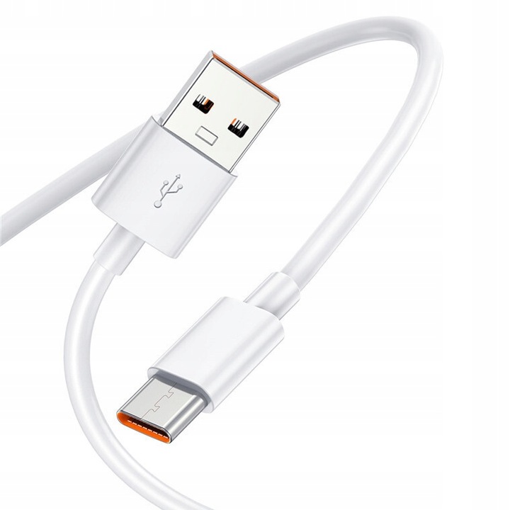 Originální Xiaomi 6A 120W QC USB-C kabel 1m bílý BULK