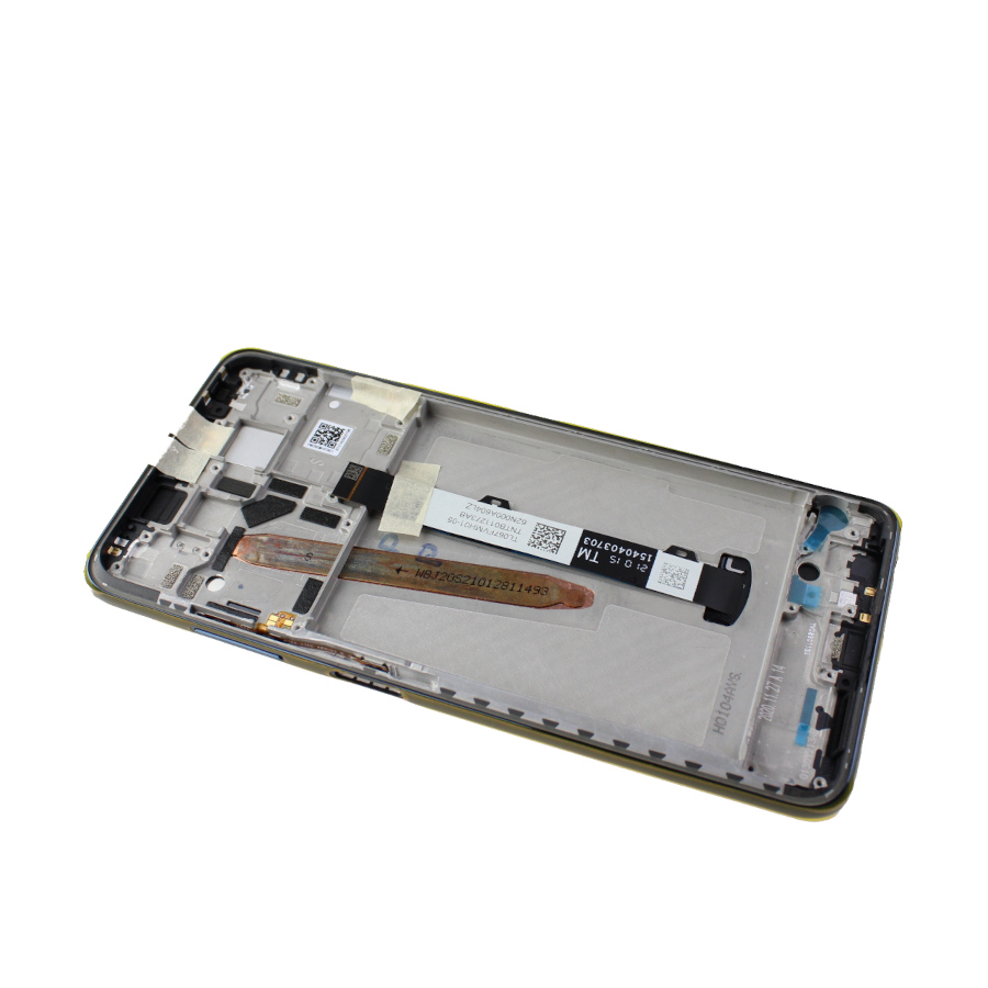 Originál LCD + Dotyková vrstva Xiaomi POCO X3 Pro černá repasovaný díl - vyměněné sklíčko