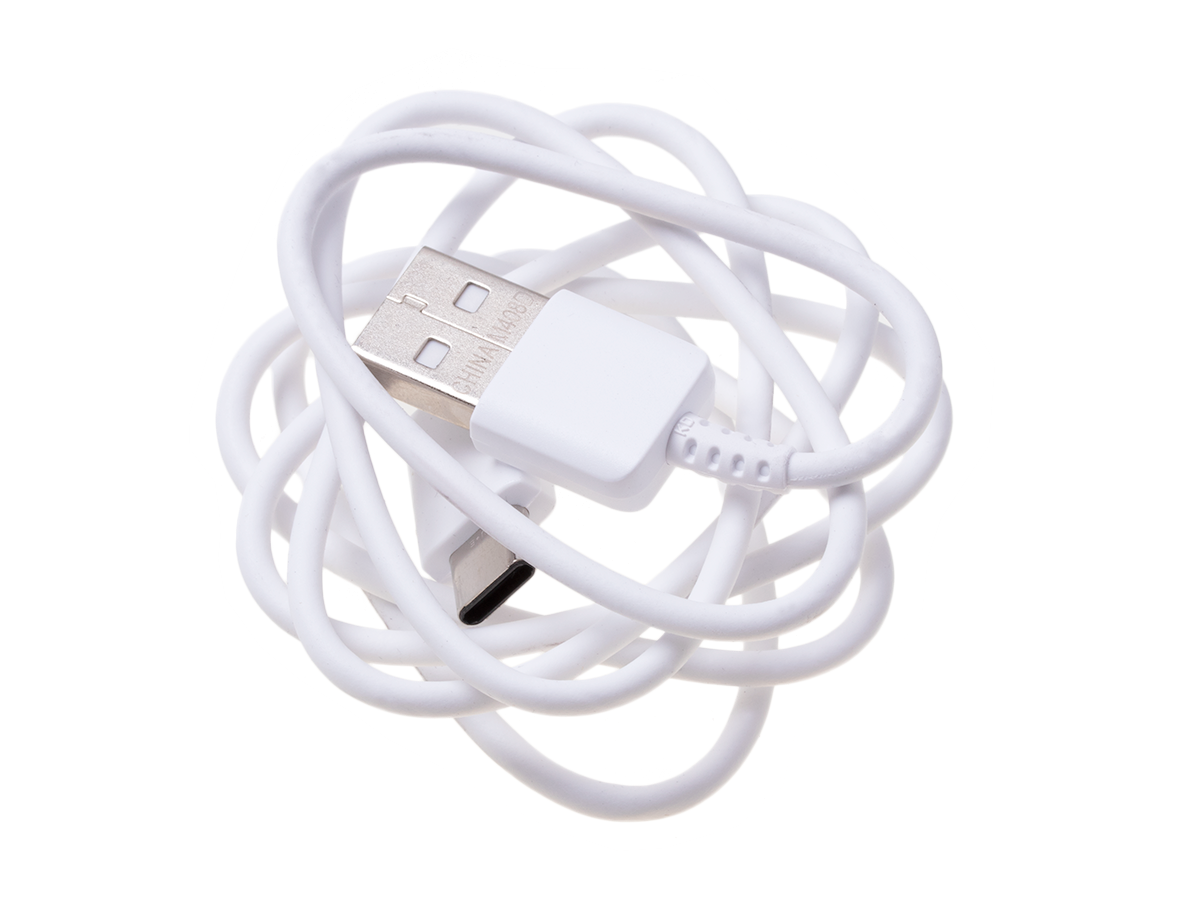 USB kabel Typ-C Samsung Galaxy S10 SM-G973 bílý Bulk