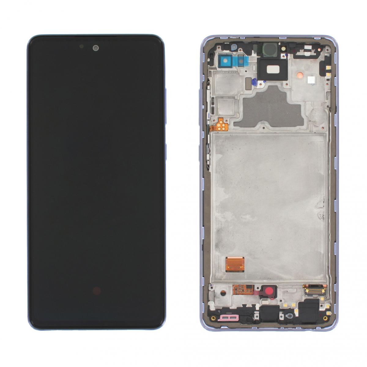 Originál LCD + Dotyková vrstva Samsung Galaxy A72 SM-A725F fialová