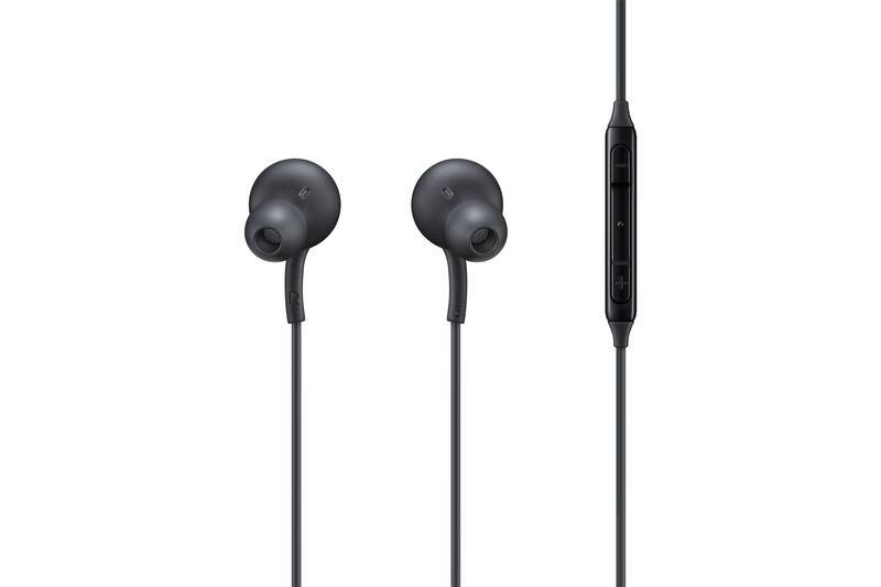 Originál sluchátka Samsung AKG EO-IC100BBE Typ- C černé bulk